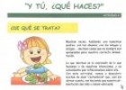 Y Tú, ¿Qué haces? | Recurso educativo 53738