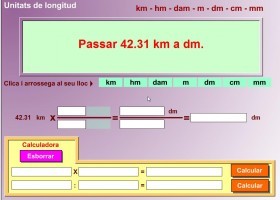 Canvi d'unitats de mesura | Recurso educativo 684545