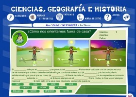 A orientación fóra da casa | Recurso educativo 726468