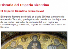 Imperio Bizantino y Arte Bizantino | Recurso educativo 753851